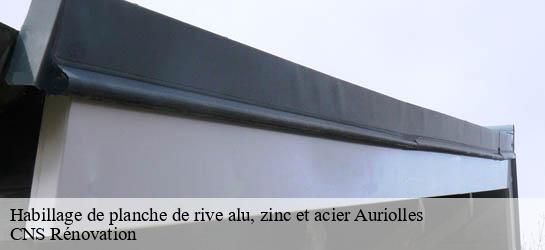 Habillage de planche de rive alu, zinc et acier 33790