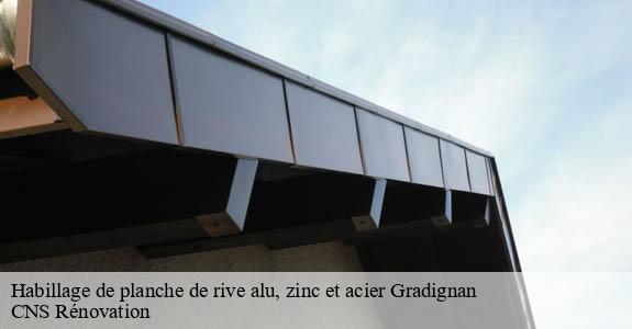 Habillage de planche de rive alu, zinc et acier gradignan-33170 CNS Rénovation