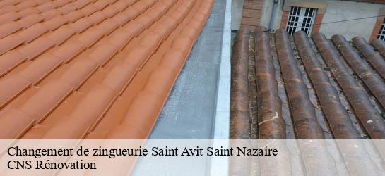 Changement de zingueurie 33220