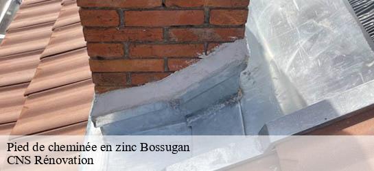 Pied de cheminée en zinc 33350