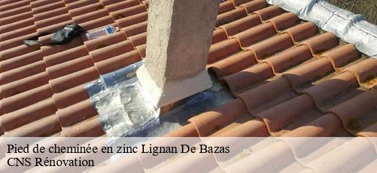 Pied de cheminée en zinc 33430