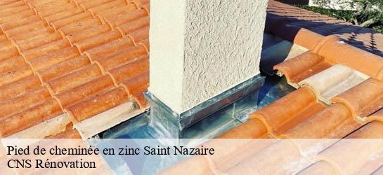 Pied de cheminée en zinc 33220