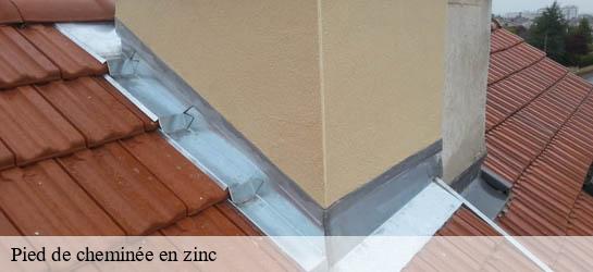 Pied de cheminée en zinc 33113
