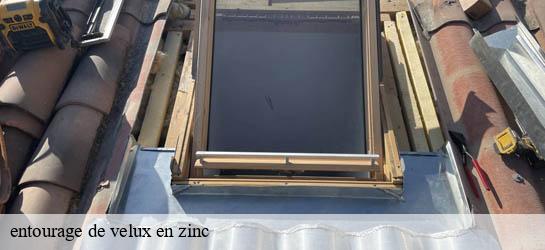 entourage de velux en zinc 33390