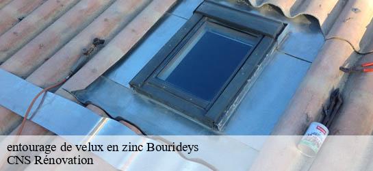 entourage de velux en zinc 33113