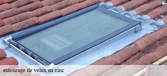 entourage de velux en zinc 33700
