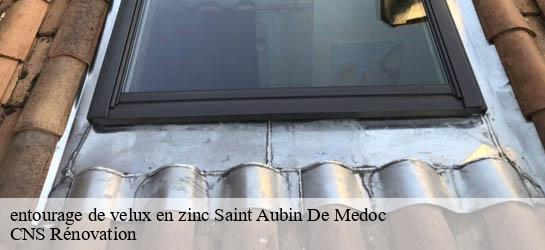 entourage de velux en zinc 33160