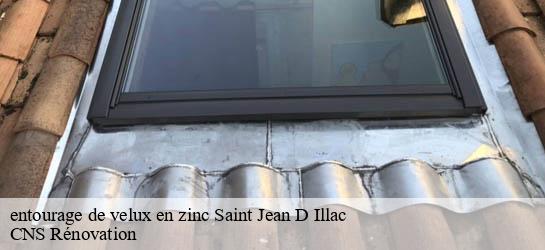 entourage de velux en zinc 33127