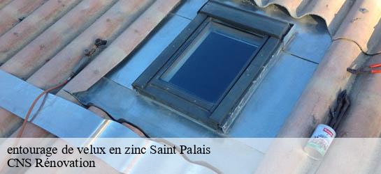 entourage de velux en zinc 33820