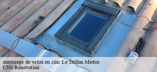 entourage de velux en zinc 33320