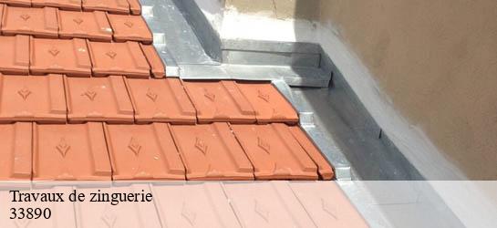 Travaux de zinguerie 33890