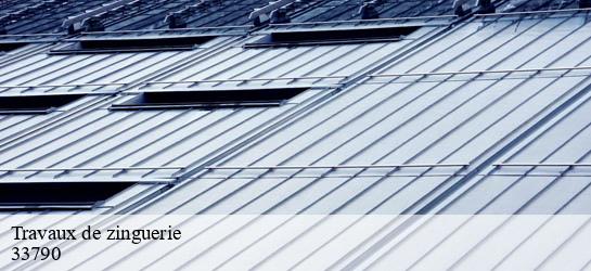 Travaux de zinguerie 33790
