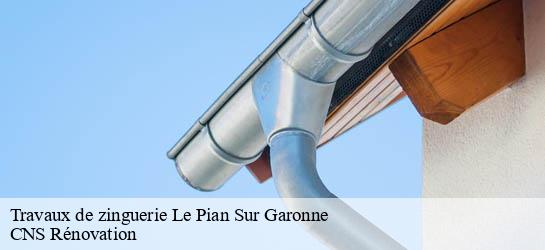 Travaux de zinguerie 33490