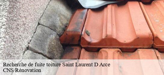 Recherche de fuite toiture 33240