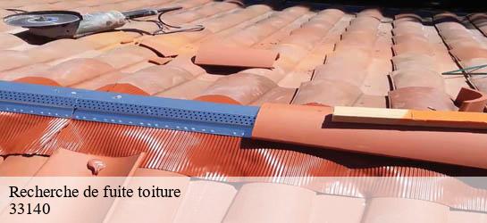 Recherche de fuite toiture 33140