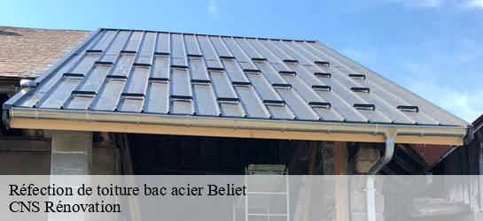 Réfection de toiture bac acier 33830