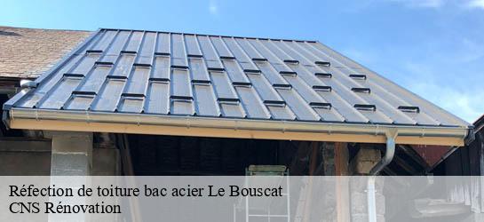 Réfection de toiture bac acier 33110