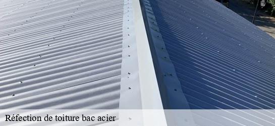 Réfection de toiture bac acier 33790