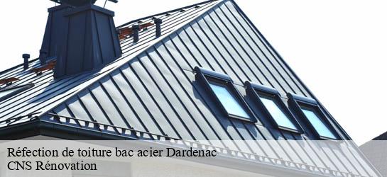 Réfection de toiture bac acier 33420