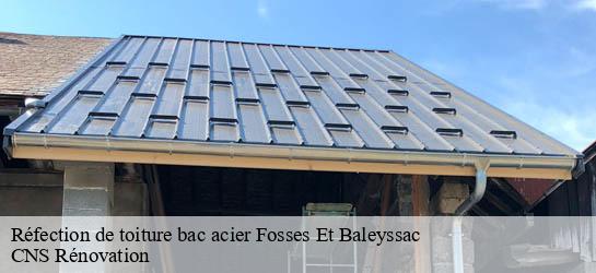 Réfection de toiture bac acier 33190