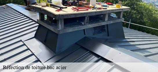 Réfection de toiture bac acier 33410