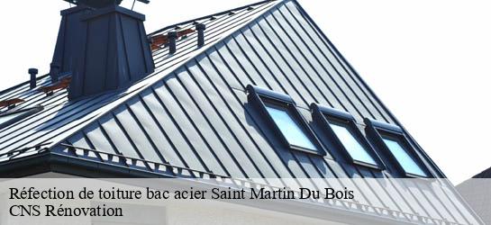 Réfection de toiture bac acier 33910