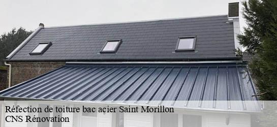 Réfection de toiture bac acier 33650