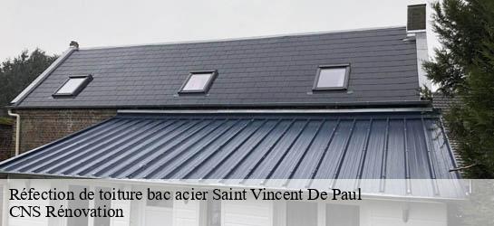 Réfection de toiture bac acier 33440