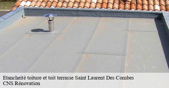 Etancheité toiture et toit terrasse saint-laurent-des-combes-33330 CNS Rénovation