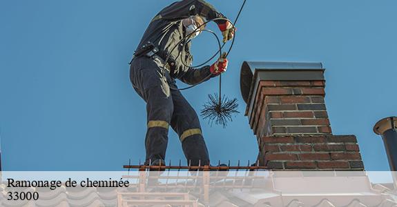 Ramonage de cheminée 33000