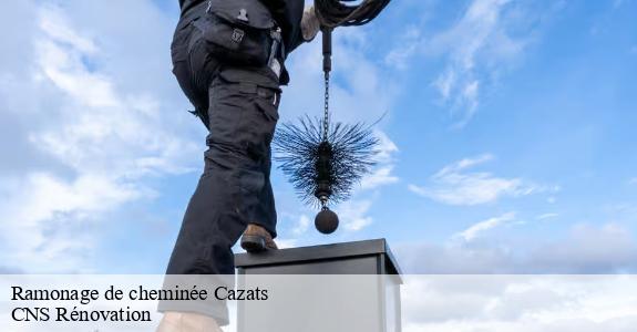 Ramonage de cheminée cazats-33430 CNS Rénovation