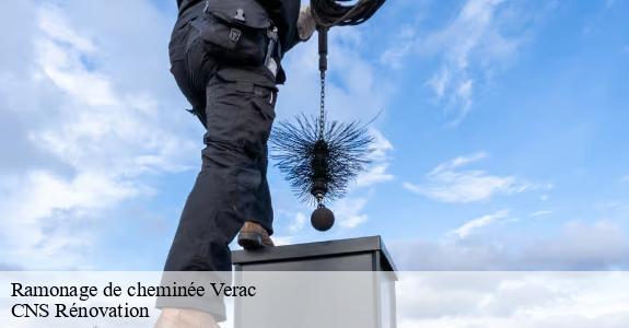 Ramonage de cheminée verac-33240 CNS Rénovation